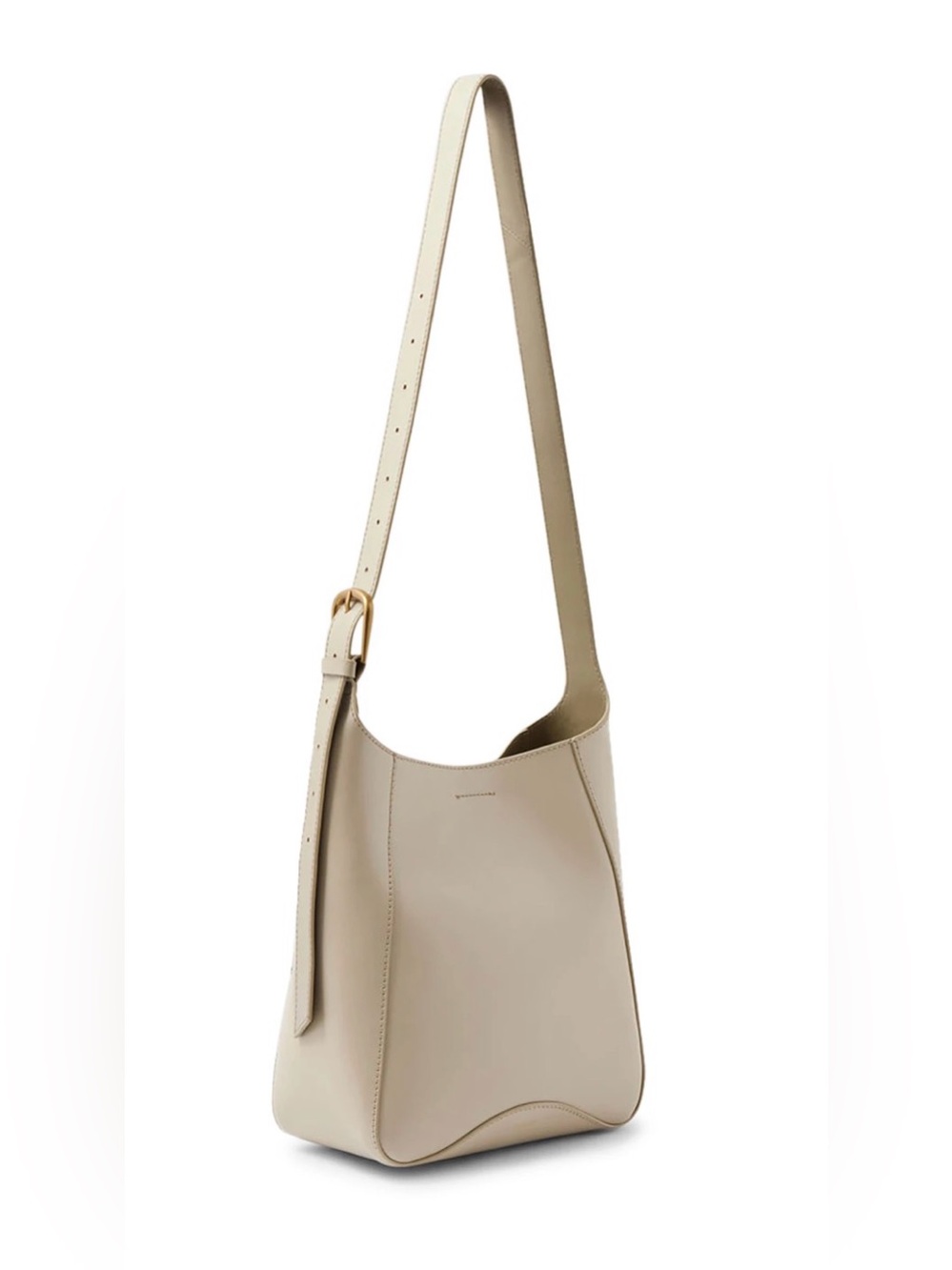 Soeur Mini Bag in Greige Leather